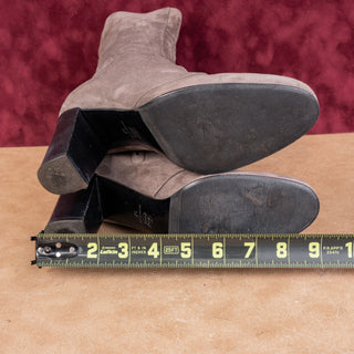 Enrico Antinori Wmn Vintage Retro 90s Brown Suede Dress Fashion Boots 7US EUR37