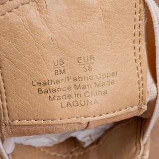 Sam Edelman Women Laguna Sesame Comfortable Chelsea Suede Boots size 8