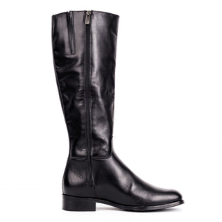 La Canadienne Women Sasha Black Leather Equestrian Riding Boots sz 8.5