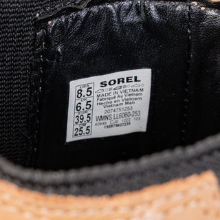 Sorel Women Brex Waterproof Tan Leather Slip-on Chelsea Ankle Boots sz 8.5