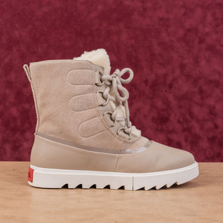 Sorel Women Joan Of Artic Next Lite Shearling Lined Taupe Winter Boots sz 11