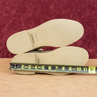 Vince Women Kady Water Repellent Taupe Suede Zip Ankle Fashion Boots sz 10