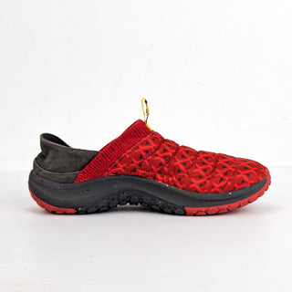 Holo X Koa Men Maverick Red Grey Suede Fabric Comfortable Sneakers size 10.5