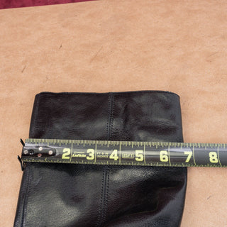 Via Spiga Women Garnett Buckle Retro Zip Fashion Knee Boots 6US EUR36