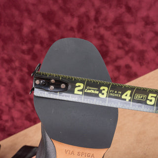 Via Spiga Women Garnett Buckle Retro Zip Fashion Knee Boots 6US EUR36