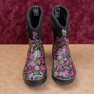 Bogs Women Classic Mid Corsage Multi Rain Rubber Wellies Slip-on Boots 7US EUR38