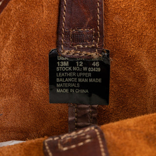 Wolverine Men Raider Durashocks Carboxmax Toe Brown Leather Work Boots sz 13