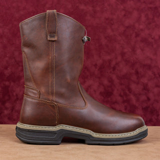 Wolverine Men Raider Durashocks Carboxmax Toe Brown Leather Work Boots sz 13