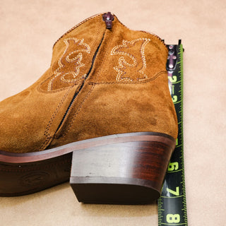 Penelope Chilvers Women Cassidy Brown Suede Western Boots sz 9US EUR40