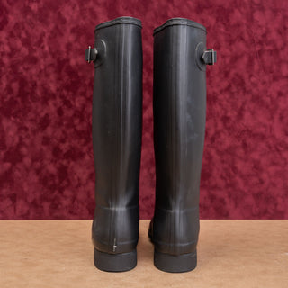 Hunter Women Original Tour Festival Black Wellies Rain Rubber Boots 11US EUR43