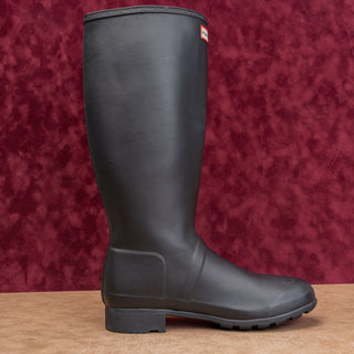 Hunter Women Original Tour Festival Black Wellies Rain Rubber Boots 11US EUR43