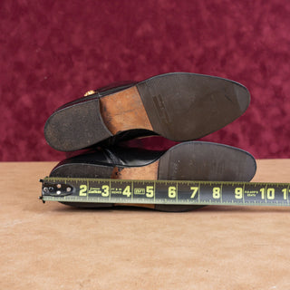 Salvatore Ferragamo Wmn Black Leather Narrow Riding Equestrian Knee Boots sz 5.5