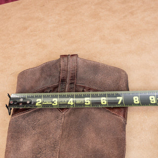 Bed Stu Women Midge Brown Leather Western Boho Tall Knee Boots sz 6