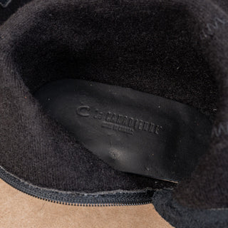 La Canadienne Women Poppe Waterproof Barn Riding Black Leather Farm Boots sz 9.5