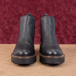 Caslon Women Miller Black Leather Water Resistant Chelsea Boots Sz 13M