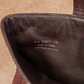 Cole Haan Women Vintage Y2K Brown Suede Classic Riding Zip Round Tall Boots 7.5