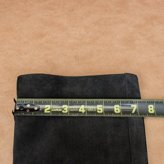 Stuart Weitzman Women Bethany Black Suede Square Toe Zip Fashion Boots sz 7