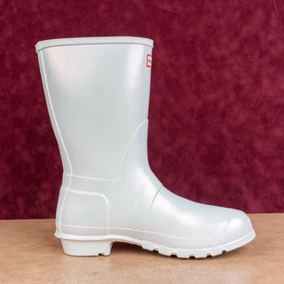 Hunter Wmn Short Nebula Gloss Rubber Wellies Festival Ankle Boots 11US EUR43