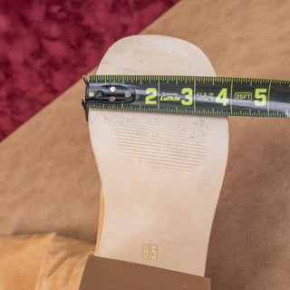 Steve Madden Women Riggs Banana Leather Fashion Riding Knee Boots sz 8.5