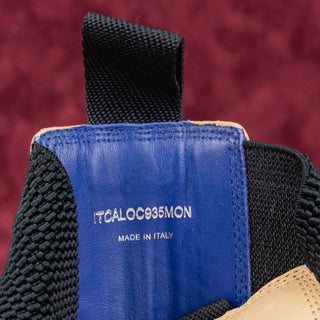 Burberry Men Creeper Custard Leather Chelsea Fashion Boots sz 9US EUR42