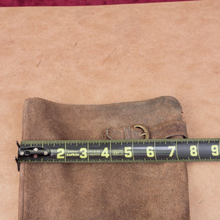 Born Women Albi Brown Leather Western Buckle Fashion Knee Boots sz 9.5