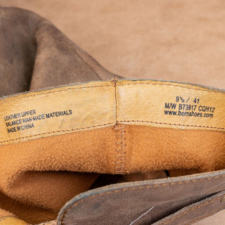 Born Women Albi Brown Leather Western Buckle Fashion Knee Boots sz 9.5