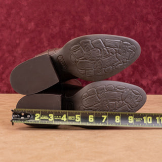 Korks Women Scarlet Vegan Leather Brown Leather Wide Calf Riding Tall boots 8.5