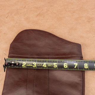 Korks Women Scarlet Vegan Leather Brown Leather Wide Calf Riding Tall boots 8.5