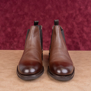 Adam Derrick by Boot NY Men Brown Leather Dress Chelsea Ankle Boots sz 7