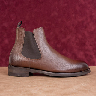 Adam Derrick by Boot NY Men Brown Leather Dress Chelsea Ankle Boots sz 7