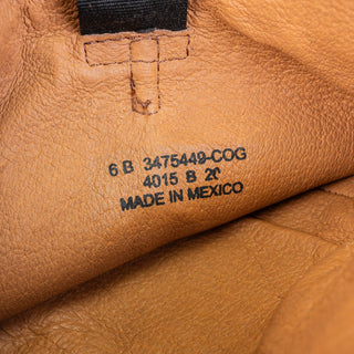 Frye Wmn Melissa Button Cognac Distress Leather Equestrian Riding Knee Boots 6