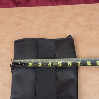 Steve Madden Women Esmao Black Leather Festival Platform Knee Boots sz 7