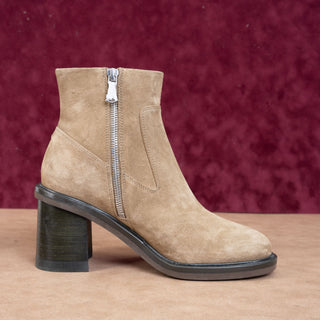 rag&bone Women Soren Tan Moto Biker Fashion Ankle Boots sz 6US EUR36.5