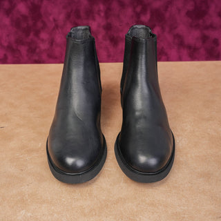 Camper Women Bowie Black Leather Chelsea Dress Fashion Boots size 7US EUR 37