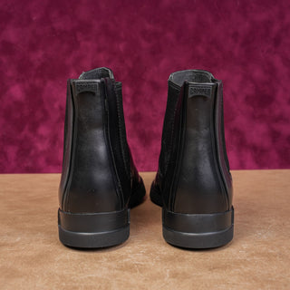 Camper Women Bowie Black Leather Chelsea Dress Fashion Boots size 7US EUR 37