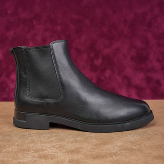 Camper Women Bowie Black Leather Chelsea Dress Fashion Boots size 7US EUR 37