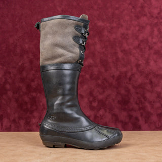 UGG Women Belcloud Shearling Lined Waterproof Suede Leather Knee Boots 5.5