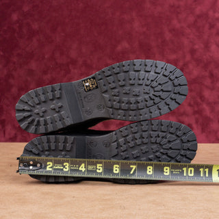 Chelsea Crew Wmn Shadow Black Leather festival Platform Boots 7.5US EUR38