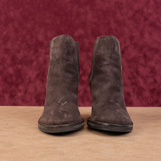 AllSaints Women Evering Western Dark Brown Chelsea Ankle Boots sz 9.5-10US EUR40