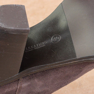 AllSaints Women Evering Western Dark Brown Chelsea Ankle Boots sz 9.5-10US EUR40