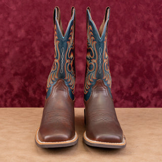 Ariat Women Gillette Brown Western Cowboy Square Toe Boots sz 9