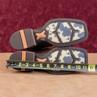 Ariat Women Gillette Brown Western Cowboy Square Toe Boots sz 9