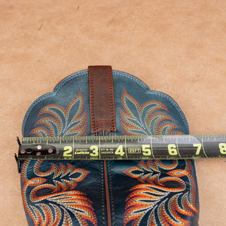 Ariat Women Gillette Brown Western Cowboy Square Toe Boots sz 9