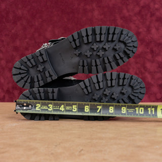 Nine West Women Davy Black Suede Fleece Lined Zip Winter Snow Boots sz 10