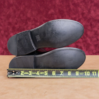 Frye Women Melissa D Ring Black Leather Zip Riding Equestrian Tall Boots sz 6.5