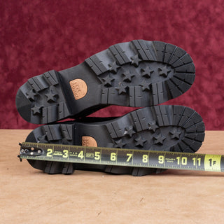 Sorel Women Joan Now Black Leather Waterproof Elastic Chelsea Ankle Boots sz 11