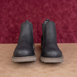Sorel Men Mad Brick Waterproof Black Leather Chelsea Boots sz 10