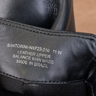 David Tate Women Santorini Waterproof Luxe Black Leather Zip Wide Fit Boots sz 11