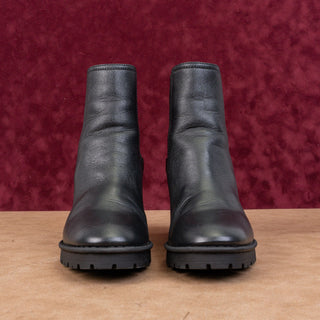 Vince Women Henderson Waterproof Chelsea Black Leather Boots sz 10US EUR 40