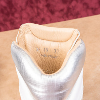 Diemme Women Civietta Black White Fashion Winter Lace-up Boots sz 7US EUR37